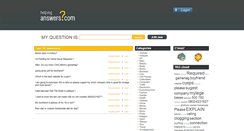 Desktop Screenshot of helpinganswers.com